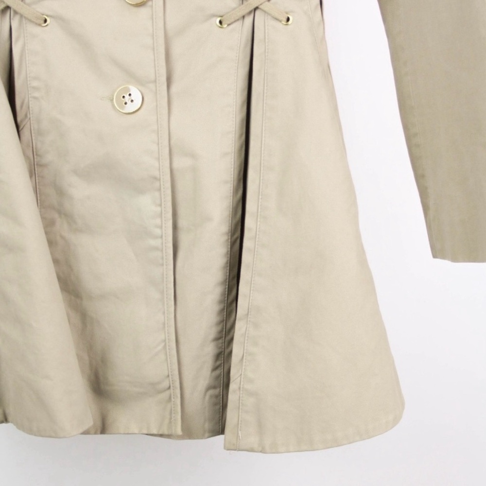 Topshop corset steampunk lace up trench coat 4 XS - Picture 12 of 13